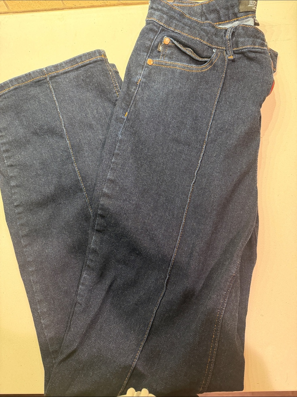 Judy Blue Indigo Straight-Leg Jeans